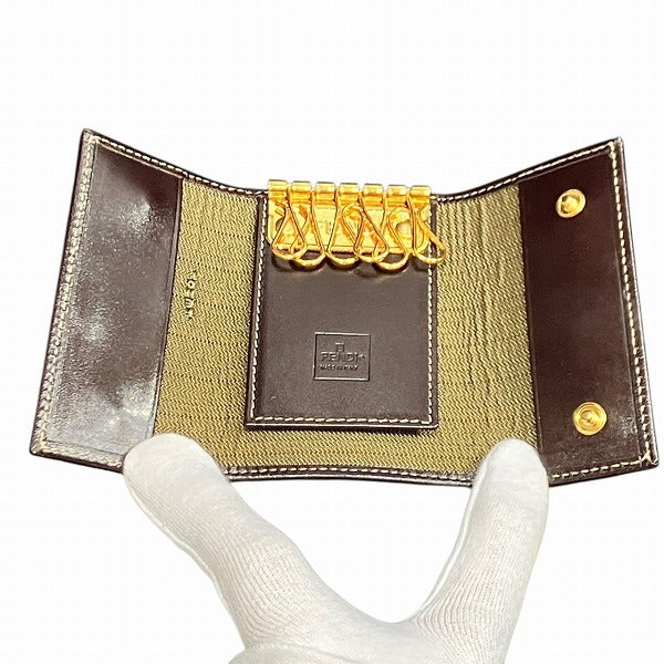 Fendi Zucca Canvas Key Case