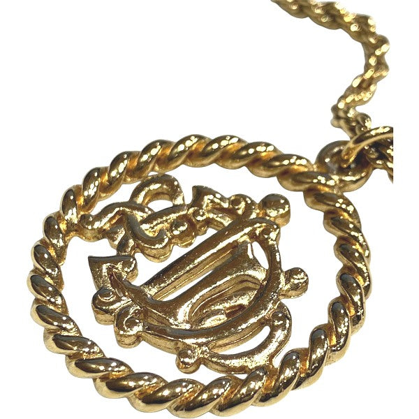 Dior Logo Round Necklace