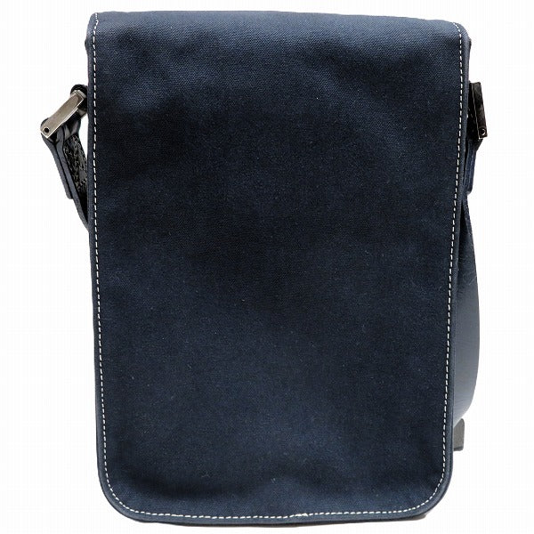 Fendi Canvas Leather Shoulder Bag