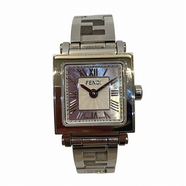Fendi Quadro Mini Stainless Steel Watch