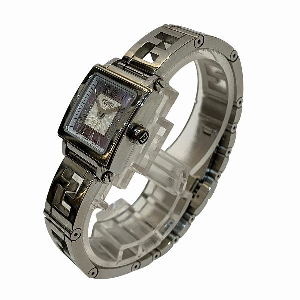 Fendi Quadro Mini Stainless Steel Watch