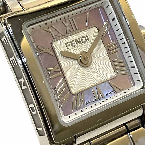 Fendi Quadro Mini Stainless Steel Watch