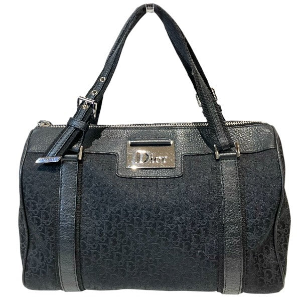 Dior Trotter Street Chic Canvas Leather Handbag