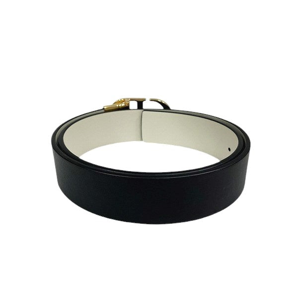Dior 30 Montaigne CD Buckle Calfskin Brass Belt