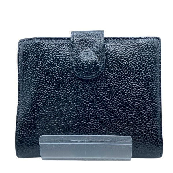 Chanel Coco Mark Caviar Wallet