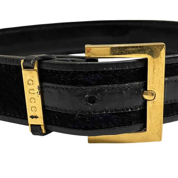 Gucci Haircalf Leather Belt