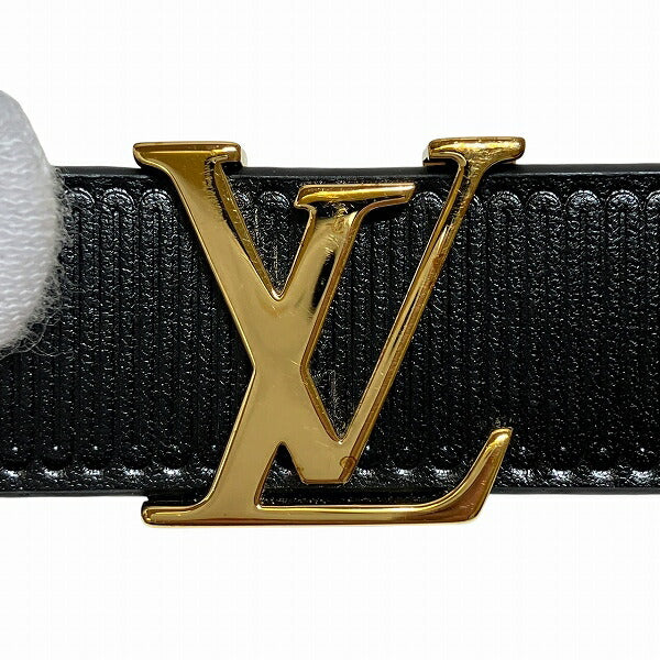 Louis Vuitton Couture Stainless Steel Leather Belt