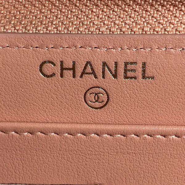 Chanel Boy Chanel Caviar Skin Long Wallet