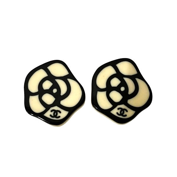 Chanel Camellia Earrings