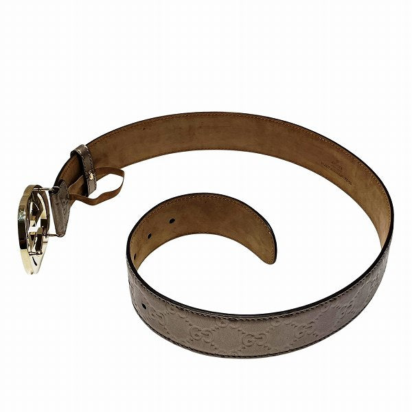Gucci GG Interlocking GG Canvas Belt