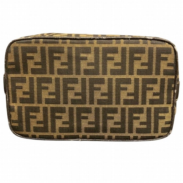Fendi Zucca Canvas Handbag