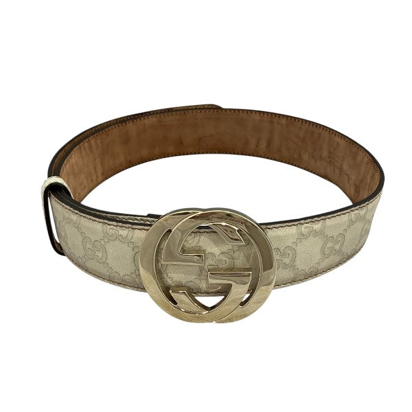 Gucci Interlocking Leather Belt