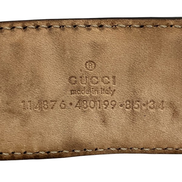 Gucci Interlocking Leather Belt
