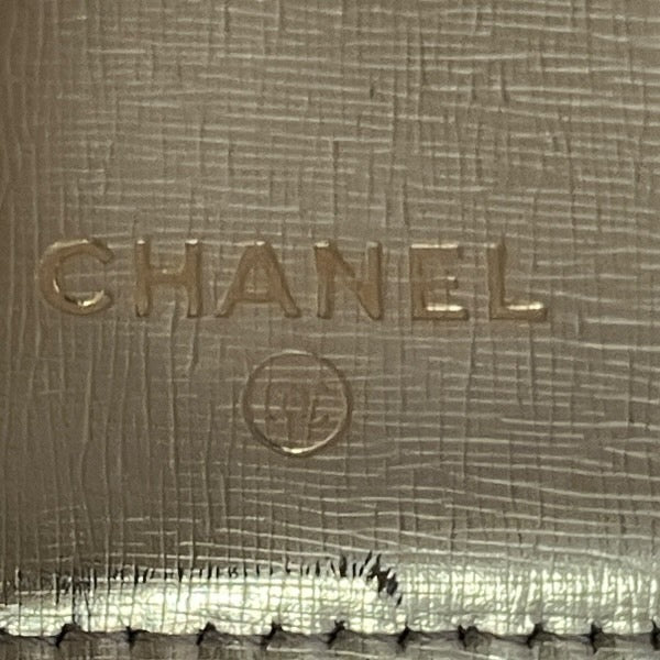 Chanel Coco Mark Leather Long Wallet