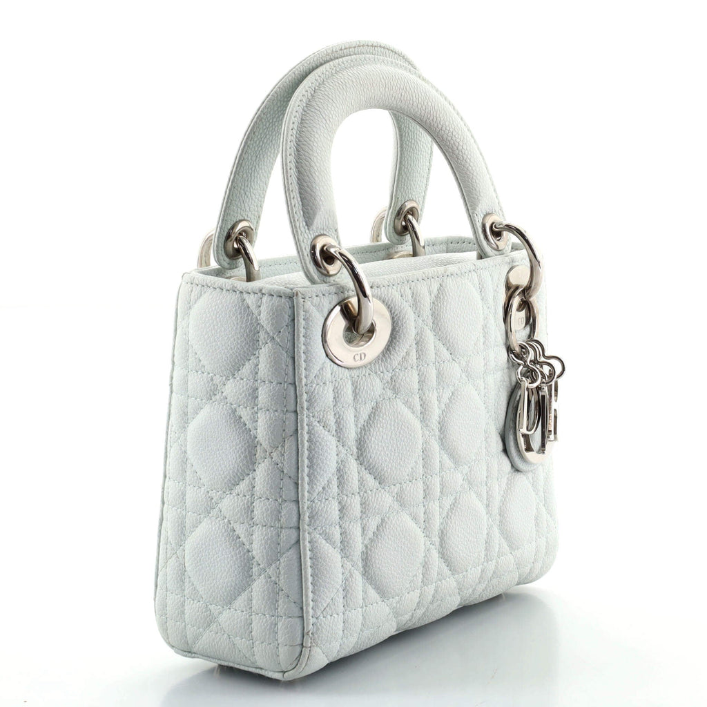 Lady Dior Bag Grained Calfskin Mini