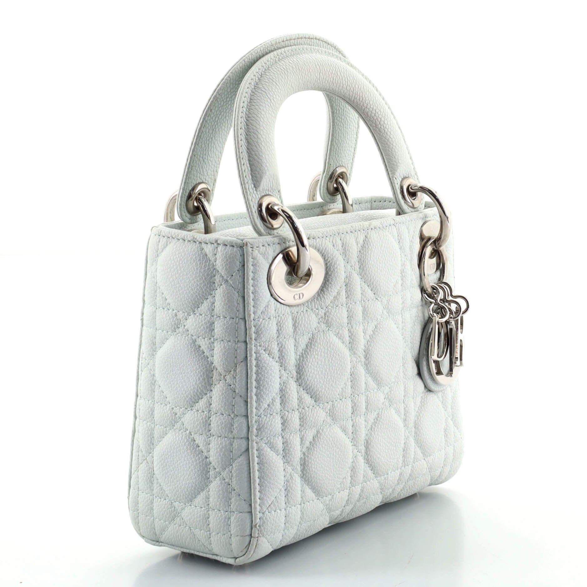 Lady Dior Bag Grained Calfskin Mini