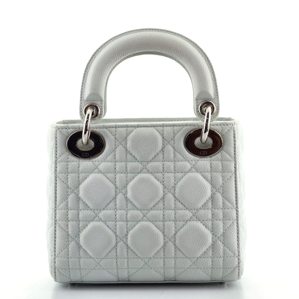 Lady Dior Bag Grained Calfskin Mini