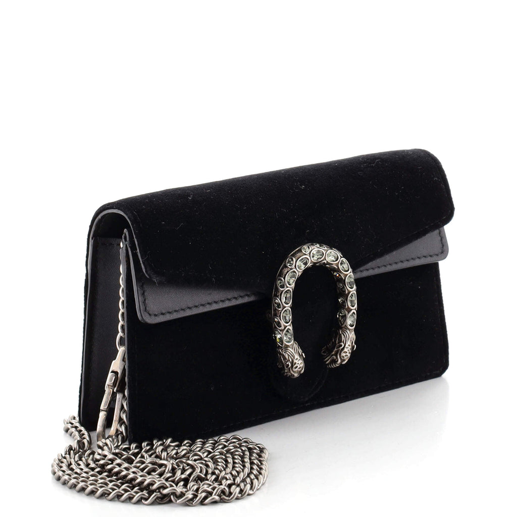 Dionysus Bag Velvet Super Mini