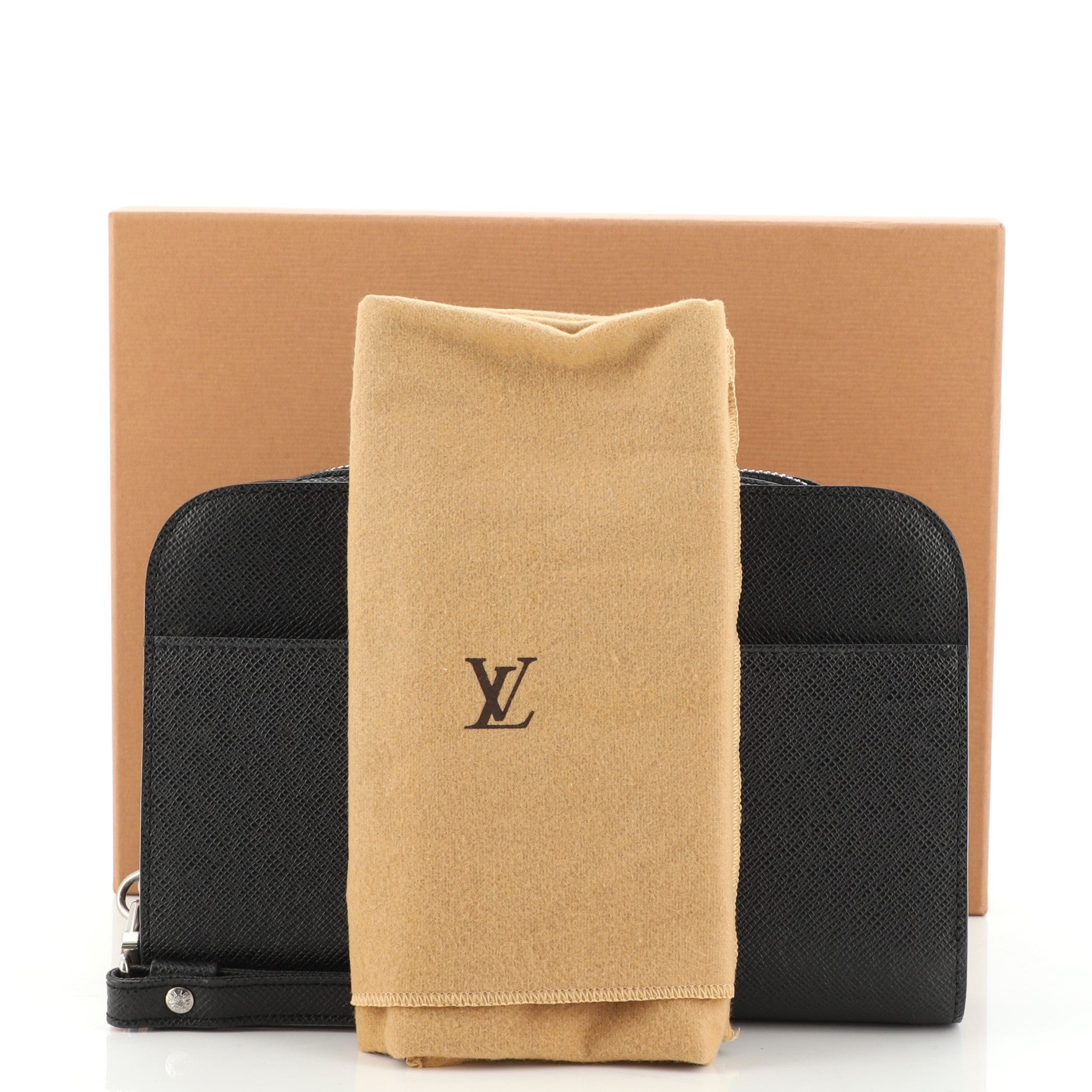 Pochette Baikal Clutch Taiga Leather