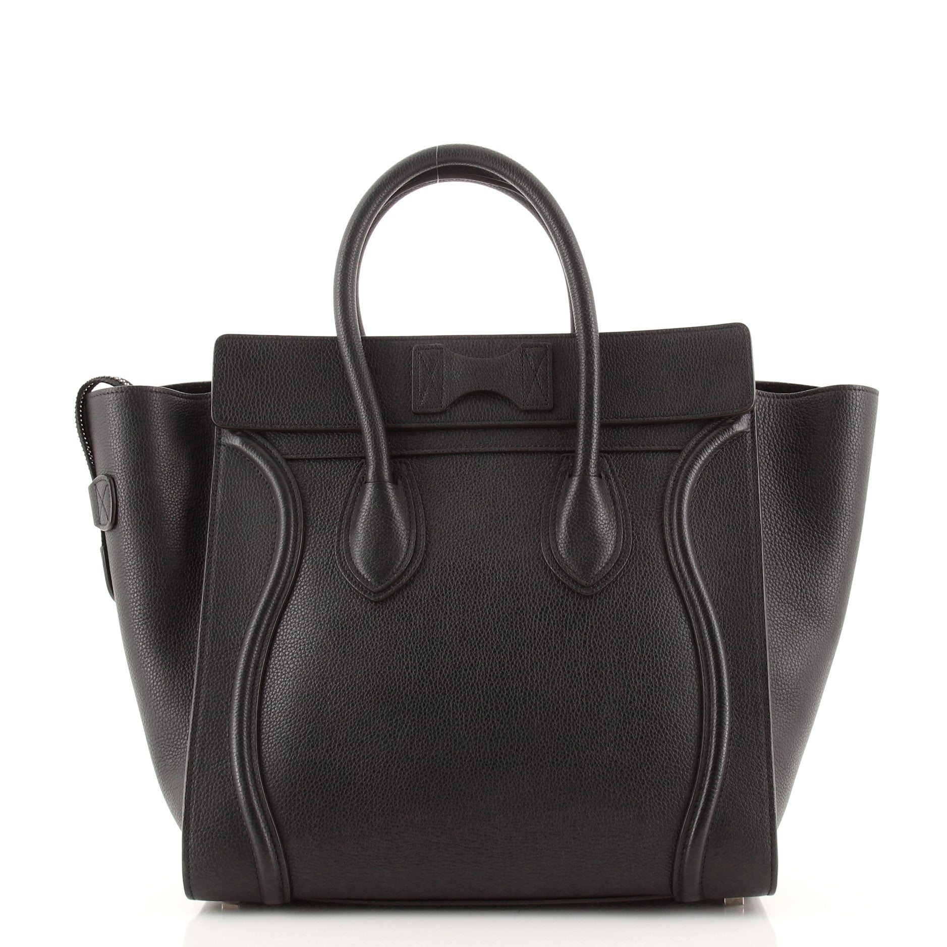 Luggage Bag Grainy Leather Mini