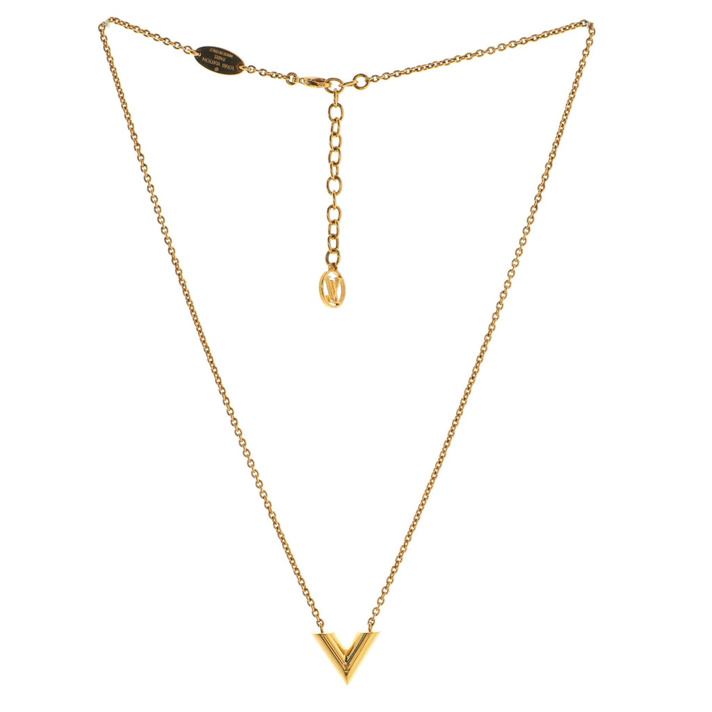 Essential V Necklace Metal