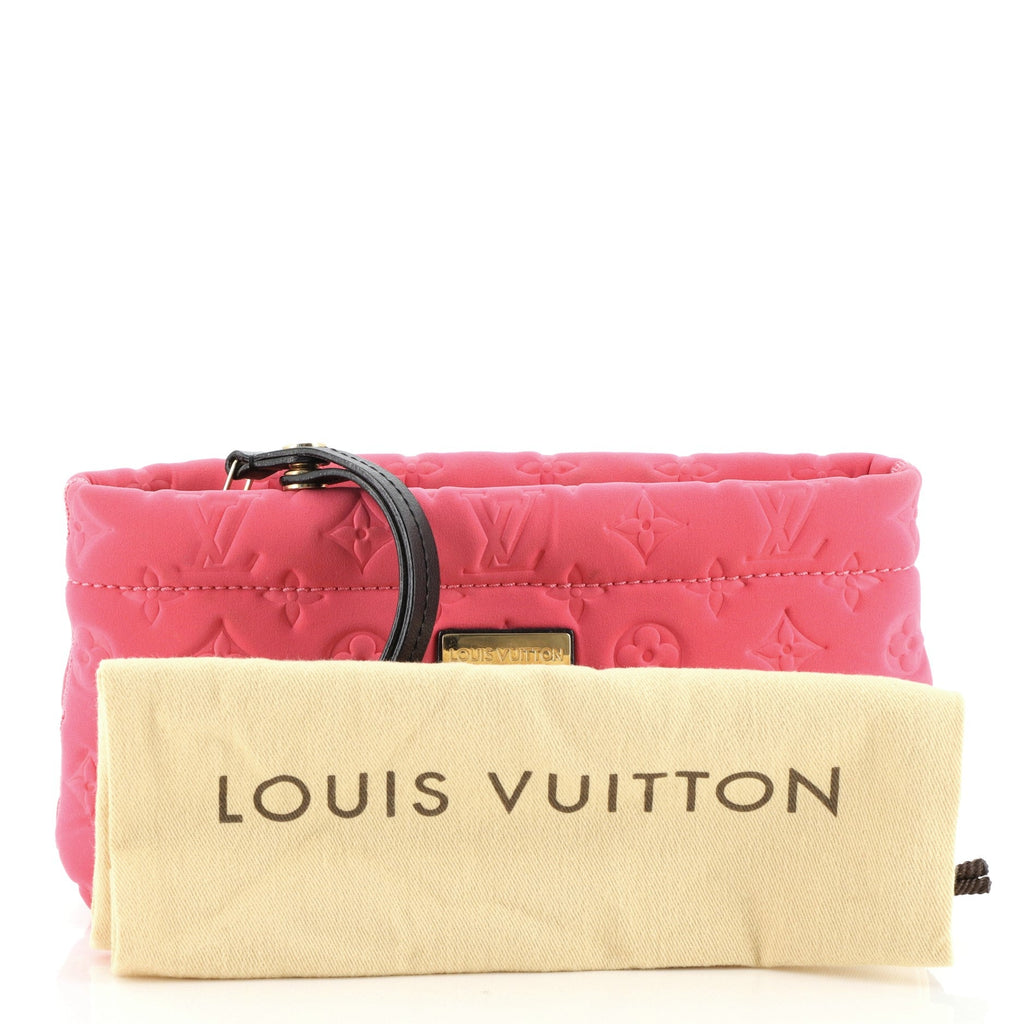 Scuba Clutch Monogram Embossed Neoprene