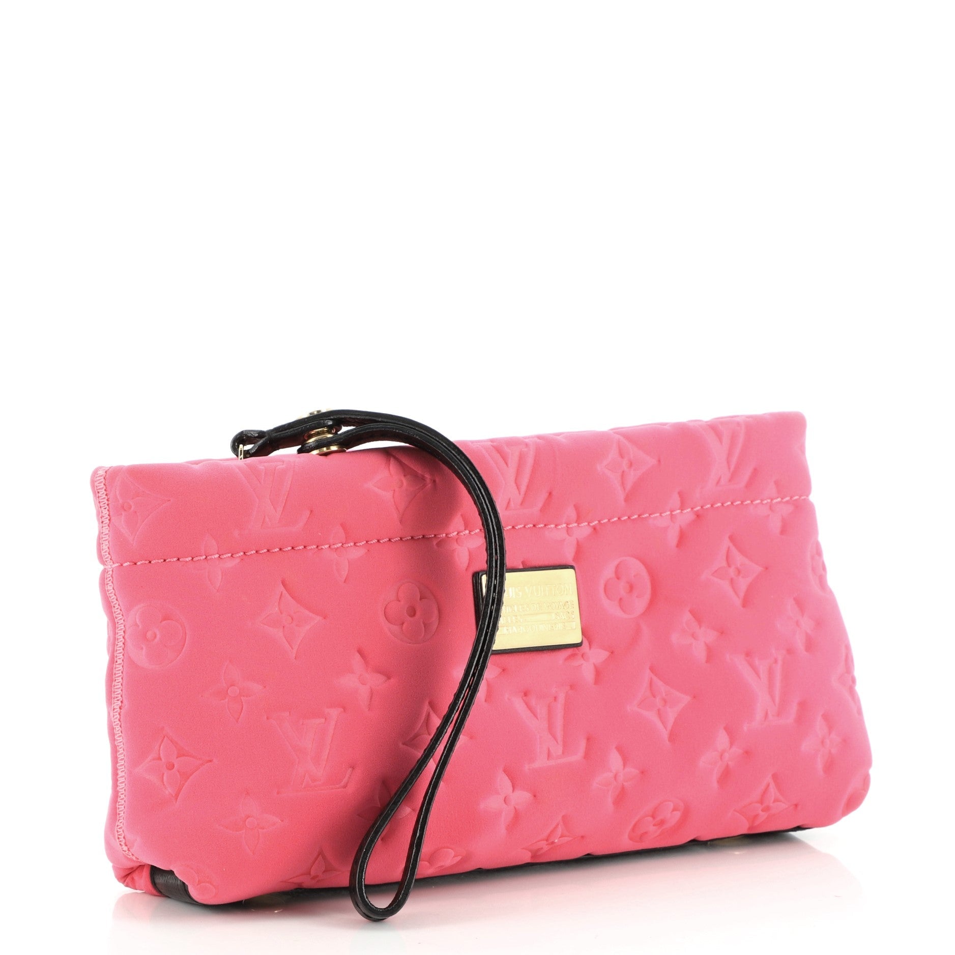 Scuba Clutch Monogram Embossed Neoprene