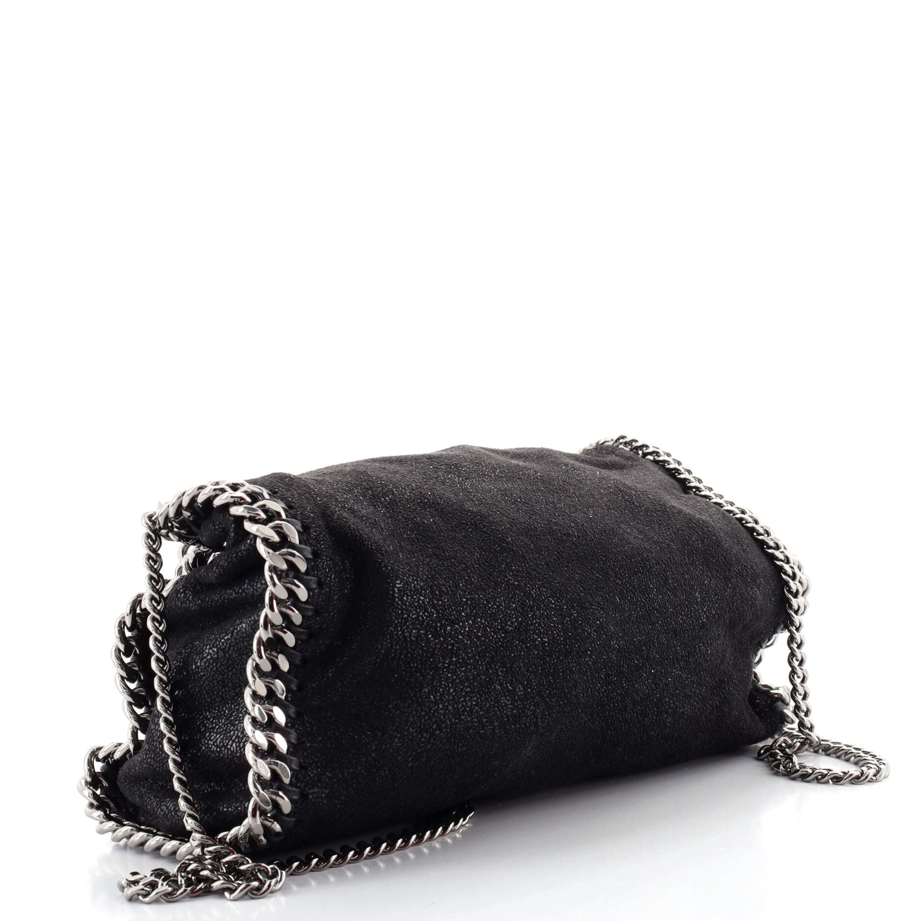 Falabella Fold Over Crossbody Bag Shaggy Deer Mini
