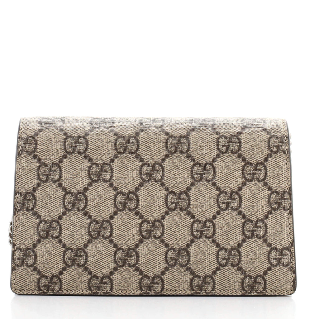 Dionysus Bag GG Coated Canvas Super Mini