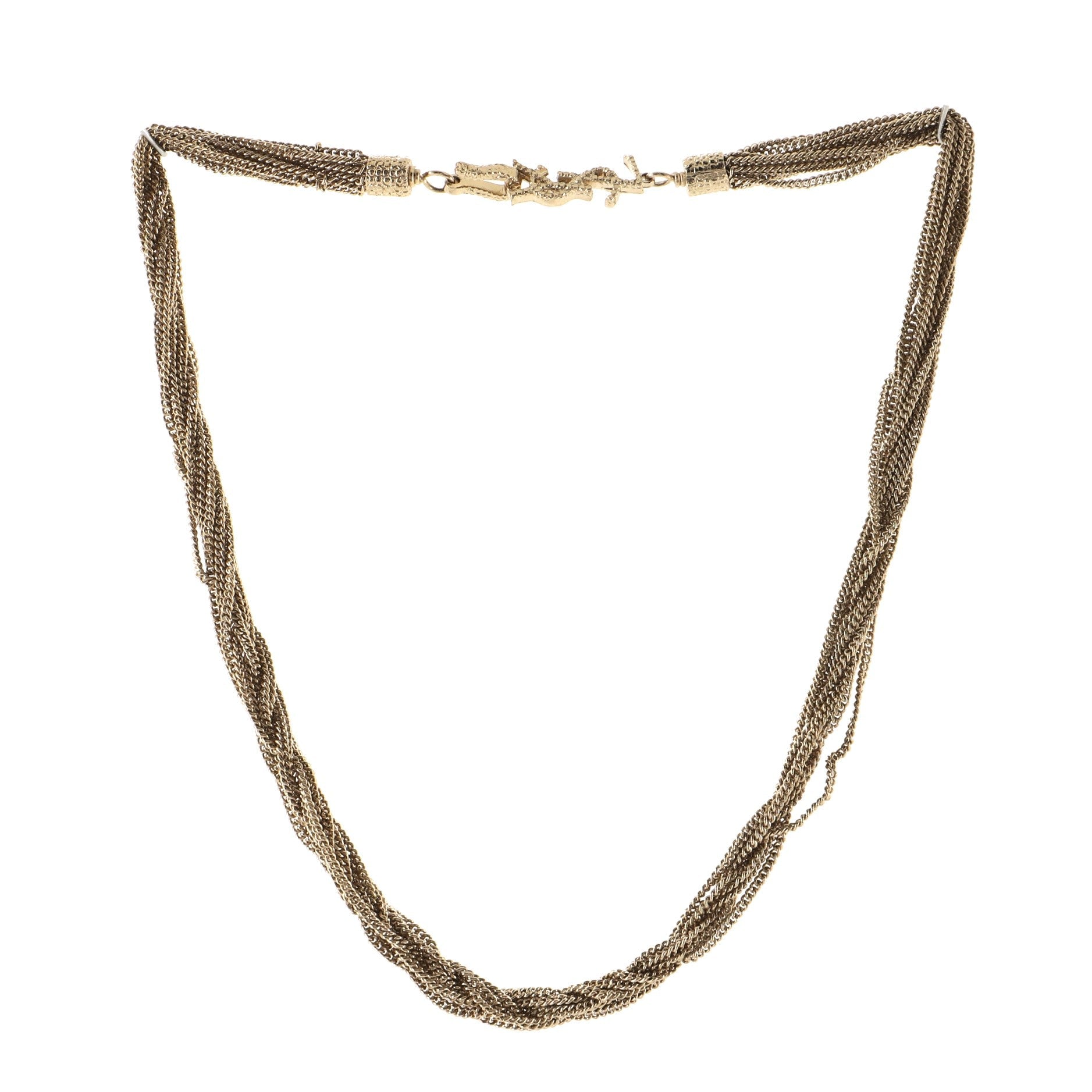 LouLou Twisted Chain Necklace Metal