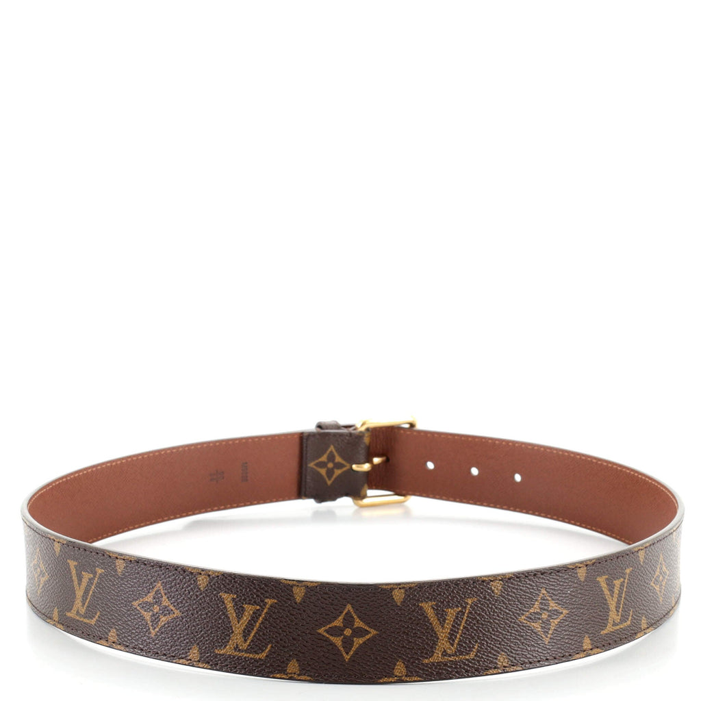 Ceinture Belt Monogram Canvas Wide 90
