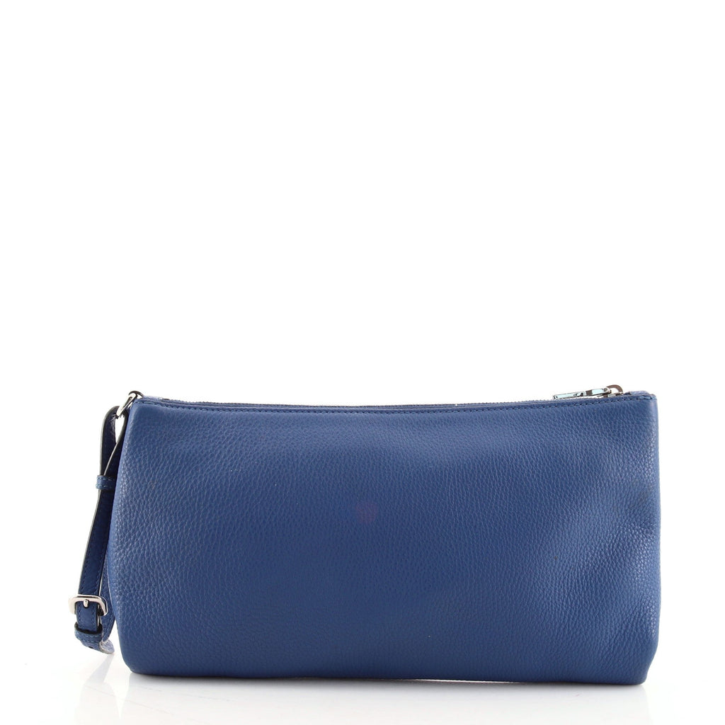 Wristlet Clutch Vitello Daino Large