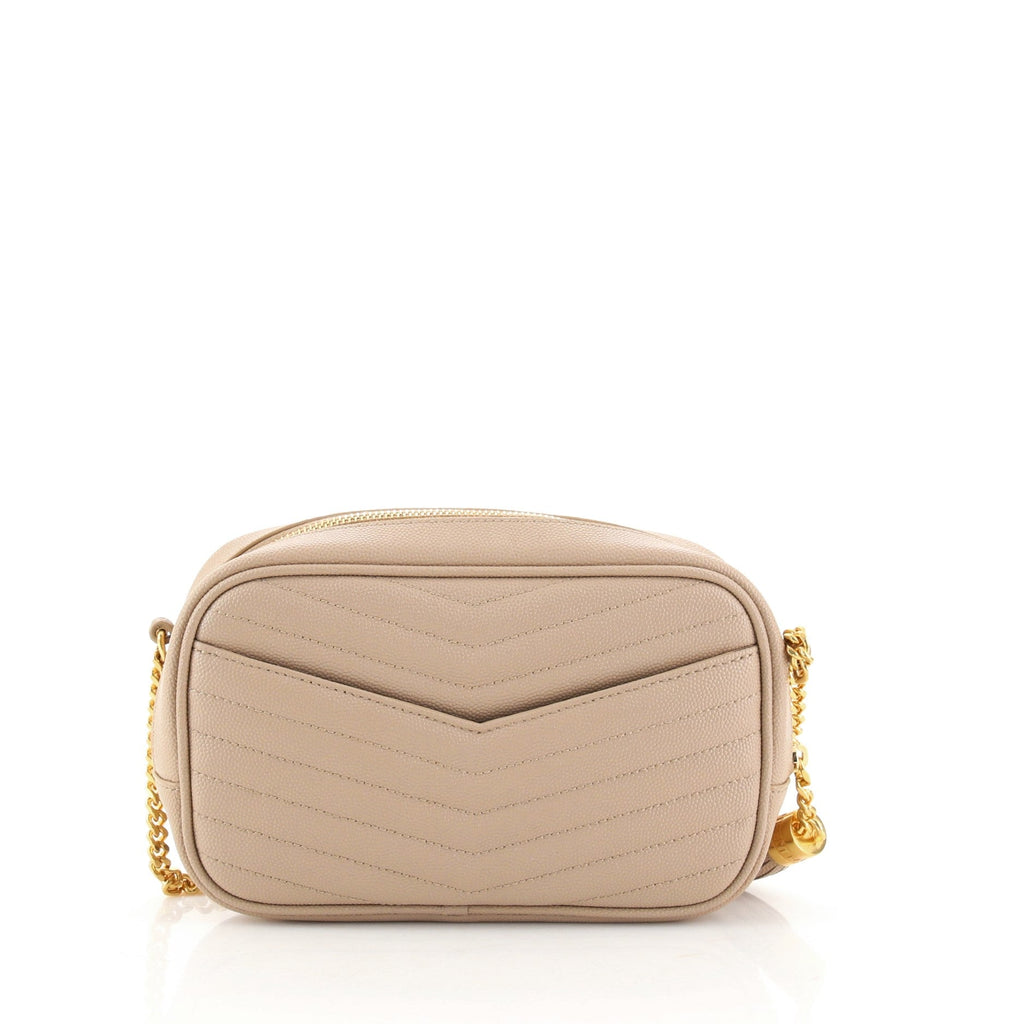 Lou Camera Bag Matelasse Chevron Leather Mini