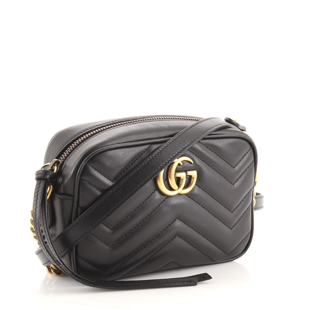 GG Marmont Shoulder Bag Matelasse Leather Mini