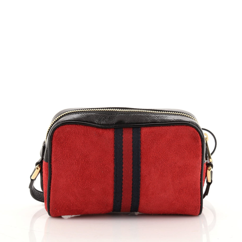 Ophidia Shoulder Bag Suede Mini