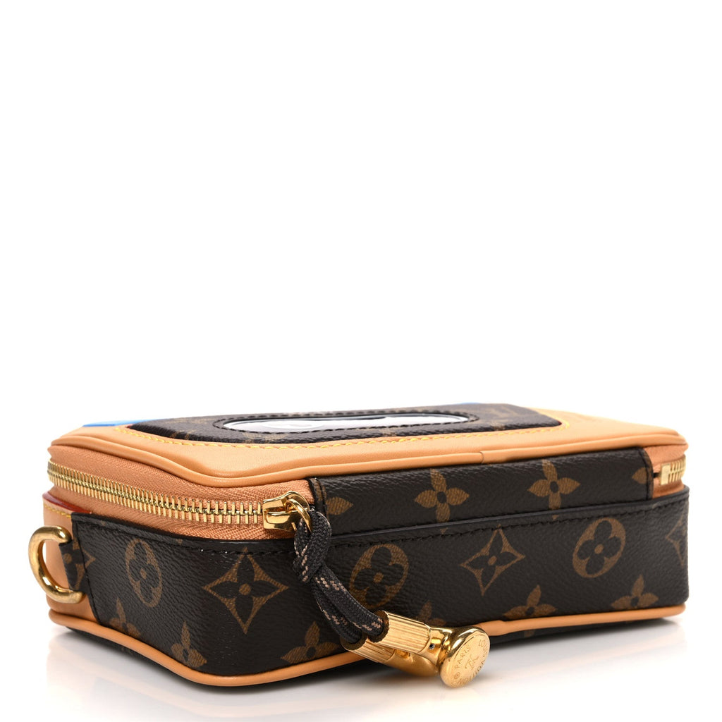 Calfskin Monogram Baladeur Wearable Wallet