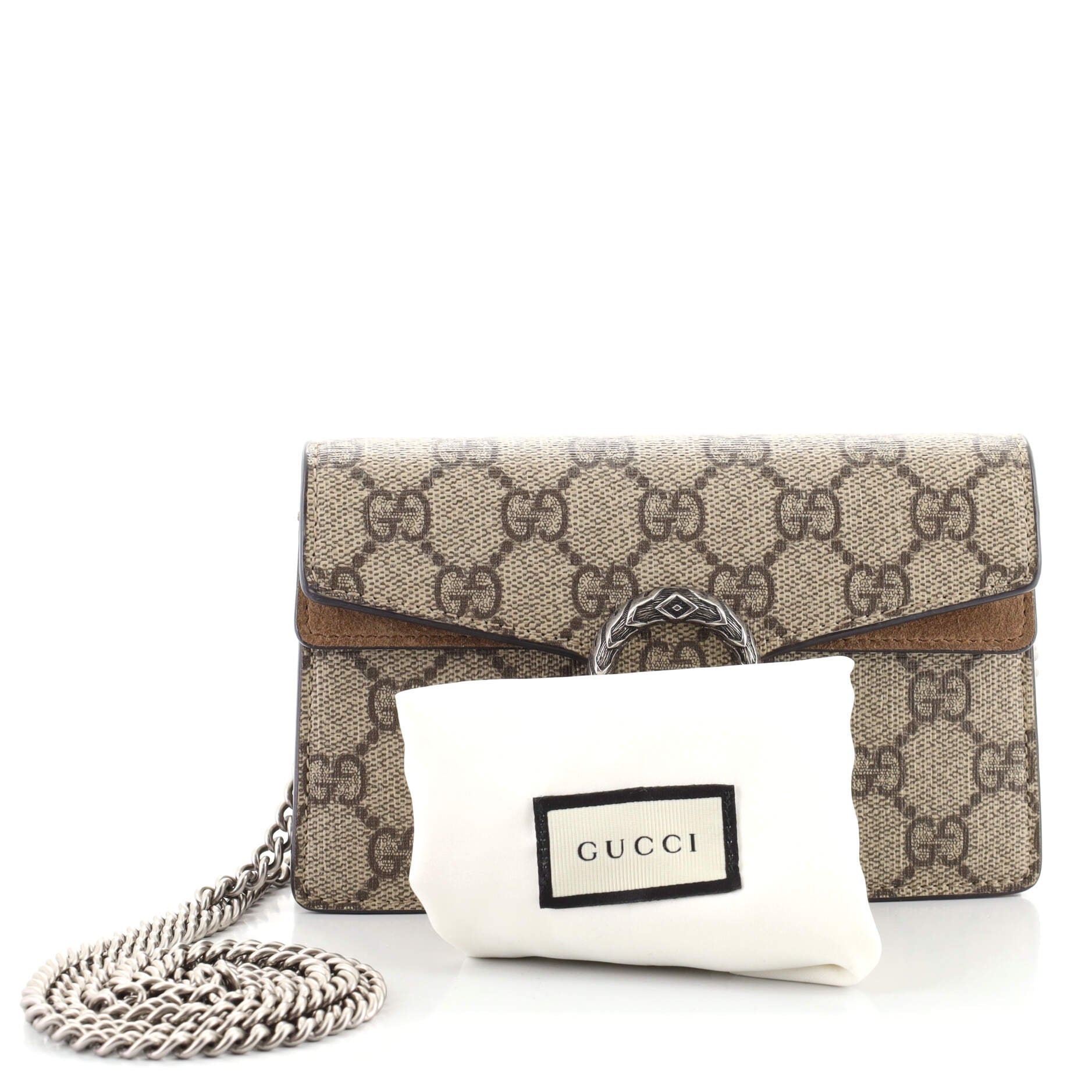 Dionysus Bag GG Coated Canvas Super Mini