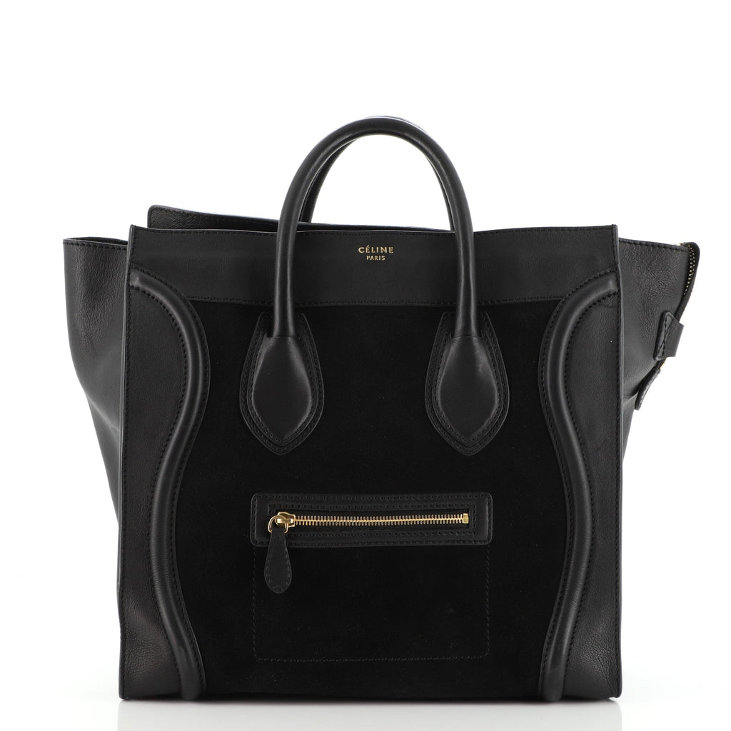Luggage Bag Suede Mini