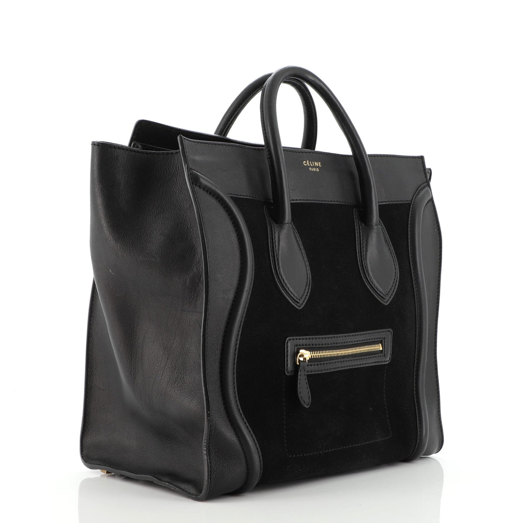 Luggage Bag Suede Mini