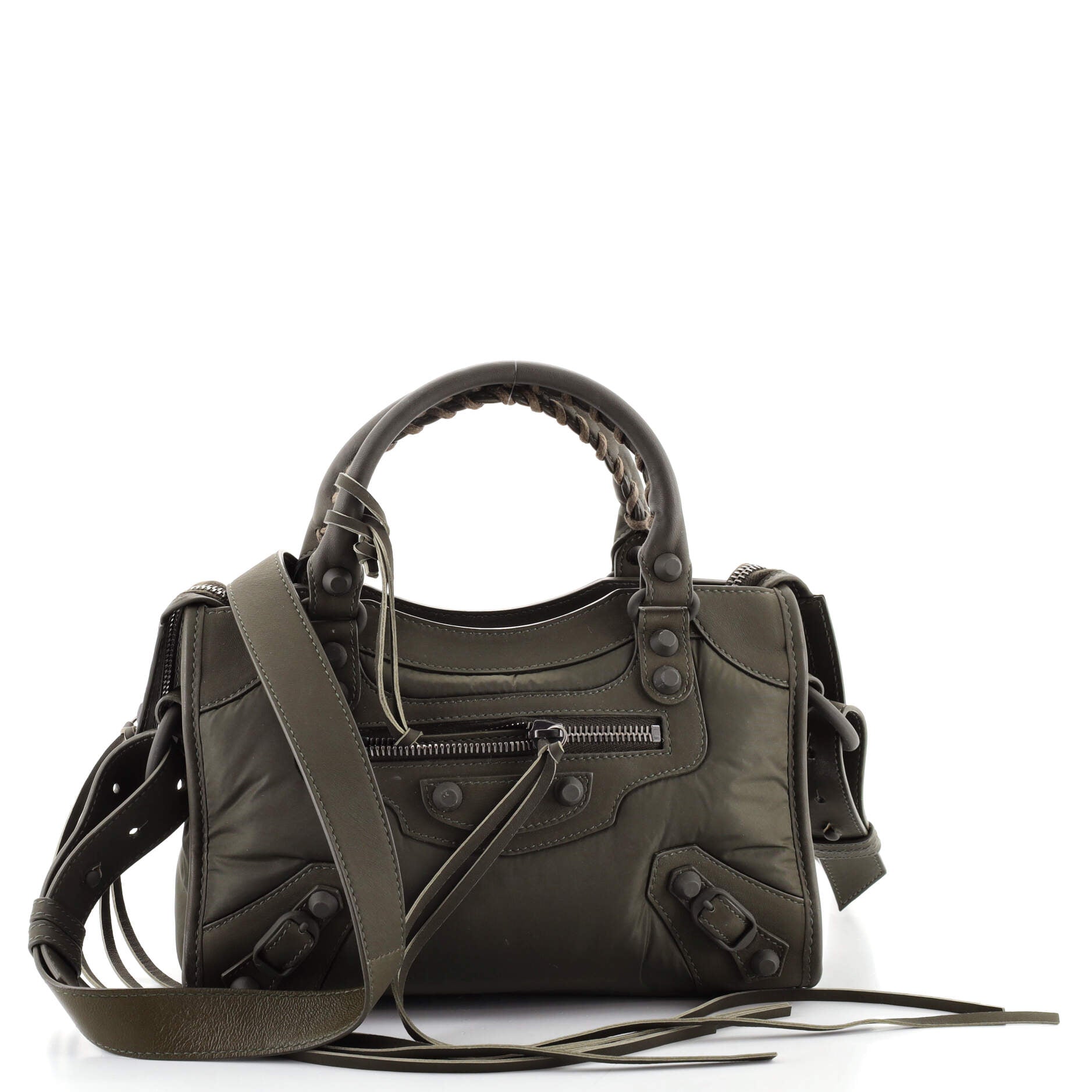 City Classic Studs Bag Nylon Mini