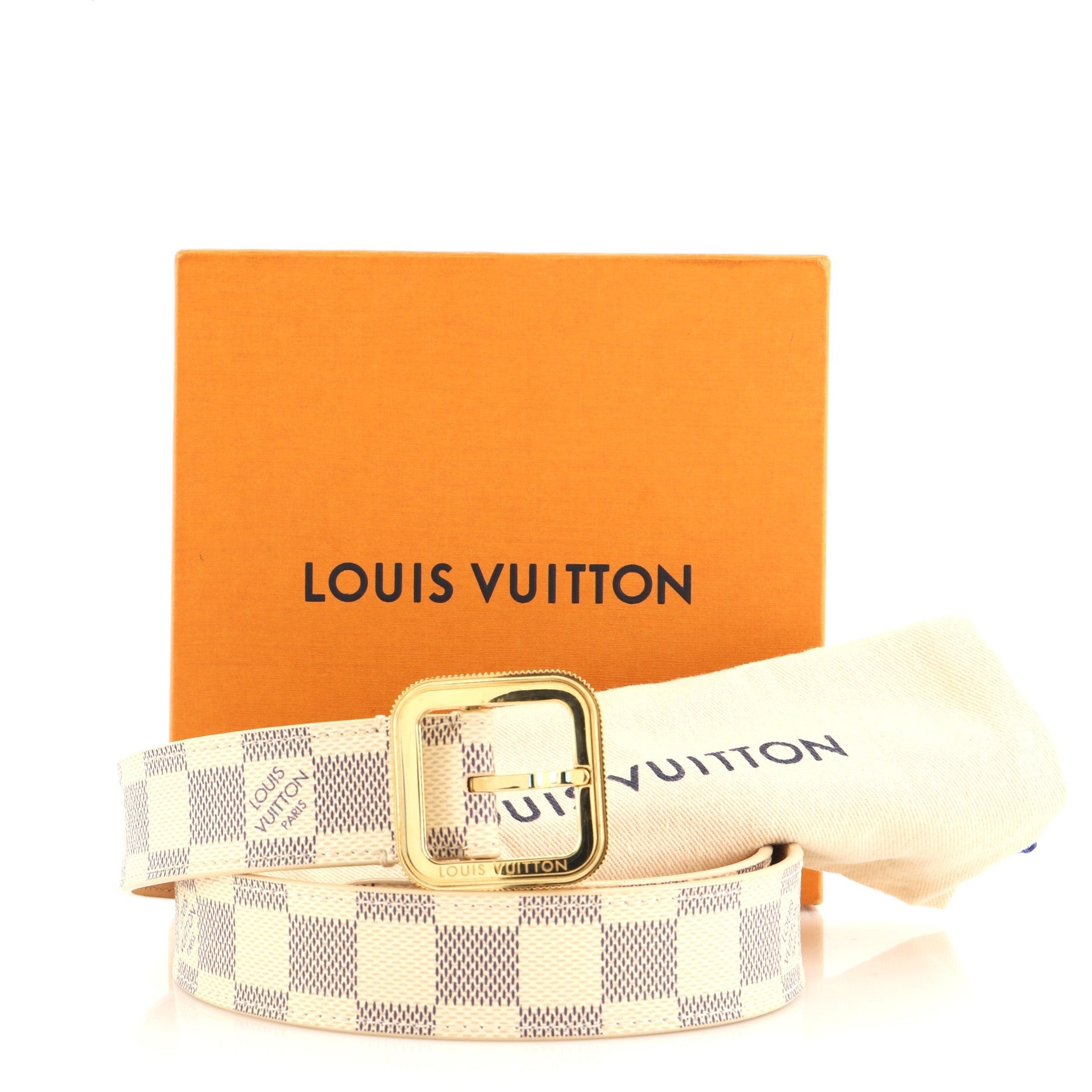 Tresor Belt Damier Medium 80
