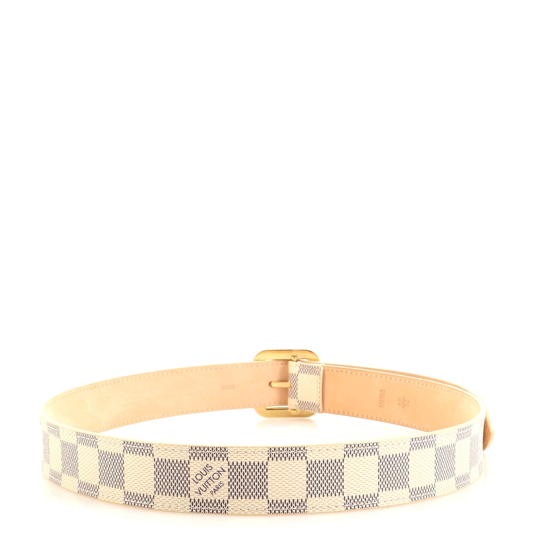 Tresor Belt Damier Medium 80