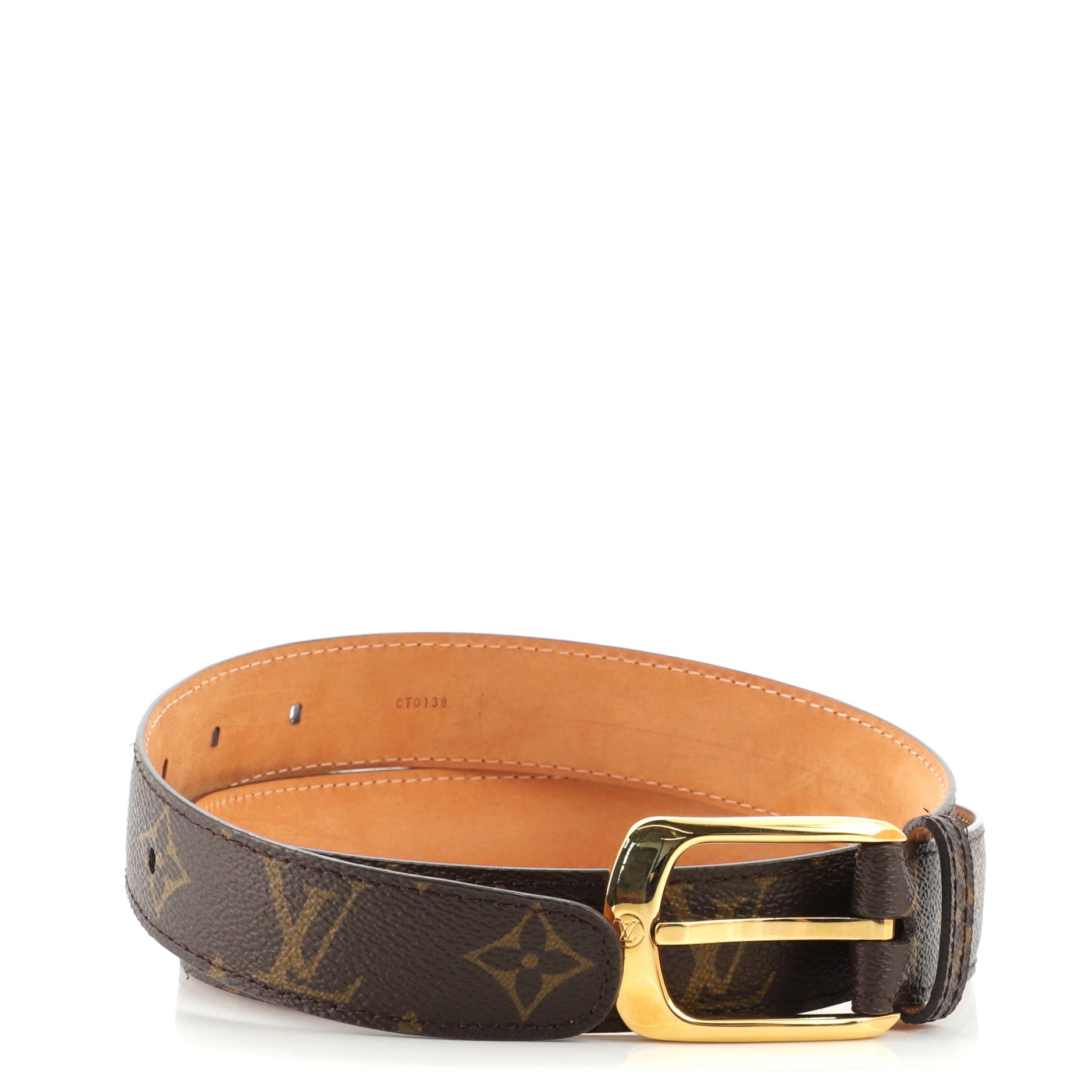 Ellipse Belt Monogram Canvas Medium 80