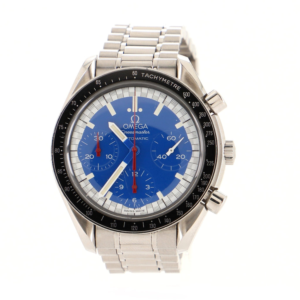 Speedmaster Michael Schumacher Chronograph Automatic Watch Stainless Steel 39