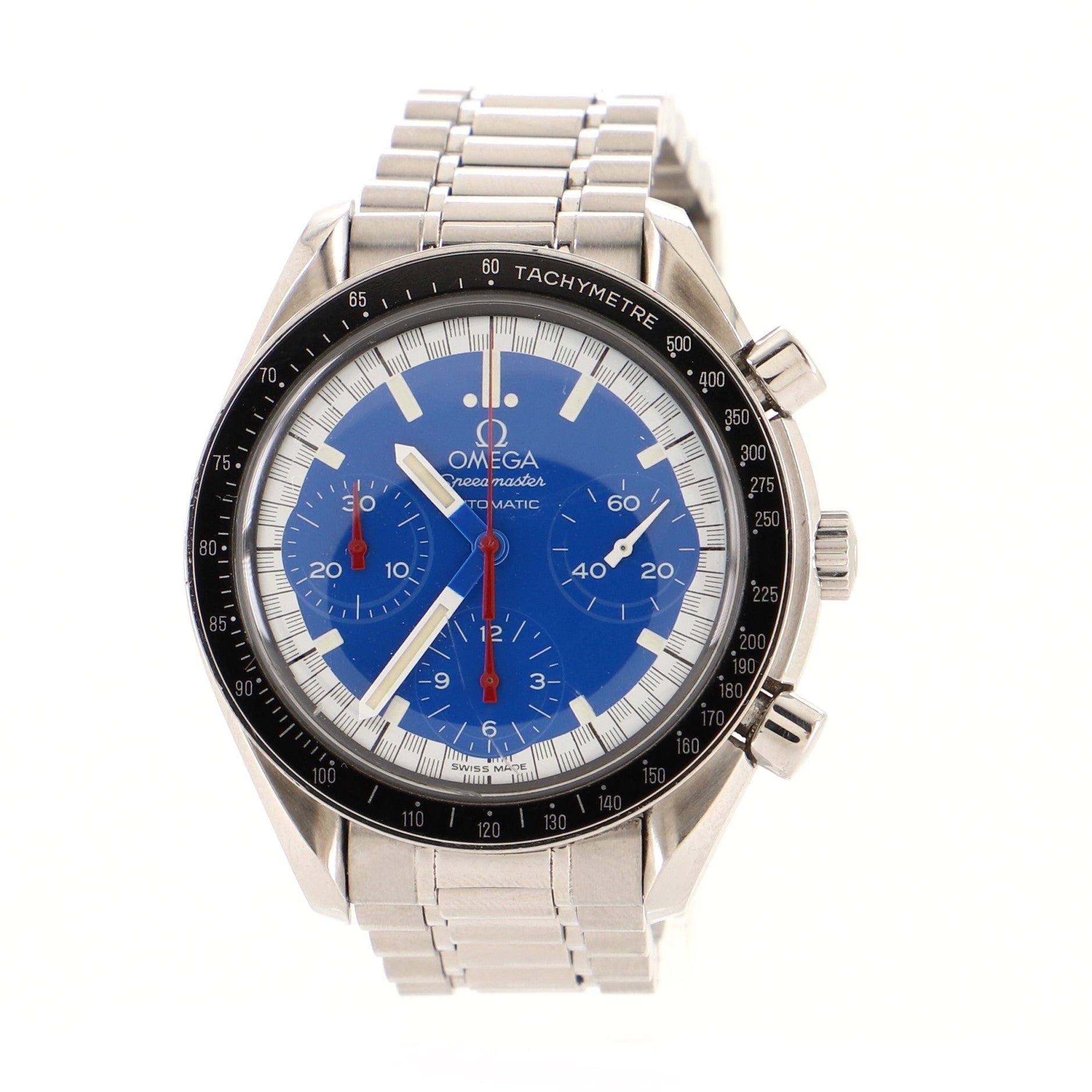 Speedmaster Michael Schumacher Chronograph Automatic Watch Stainless Steel 39