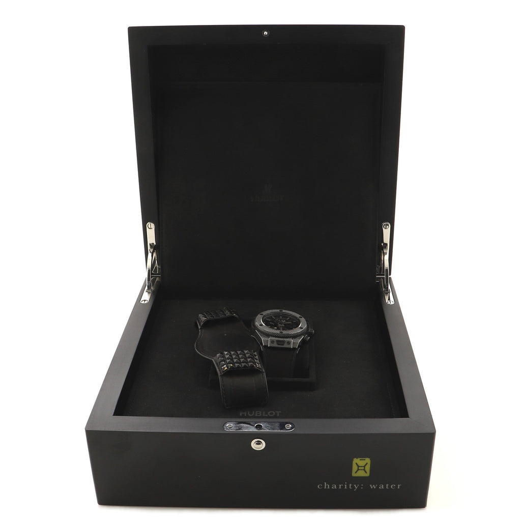 Big Bang Unico Depeche Mode Chronograph Automatic Watch Ceramic and Leather 45