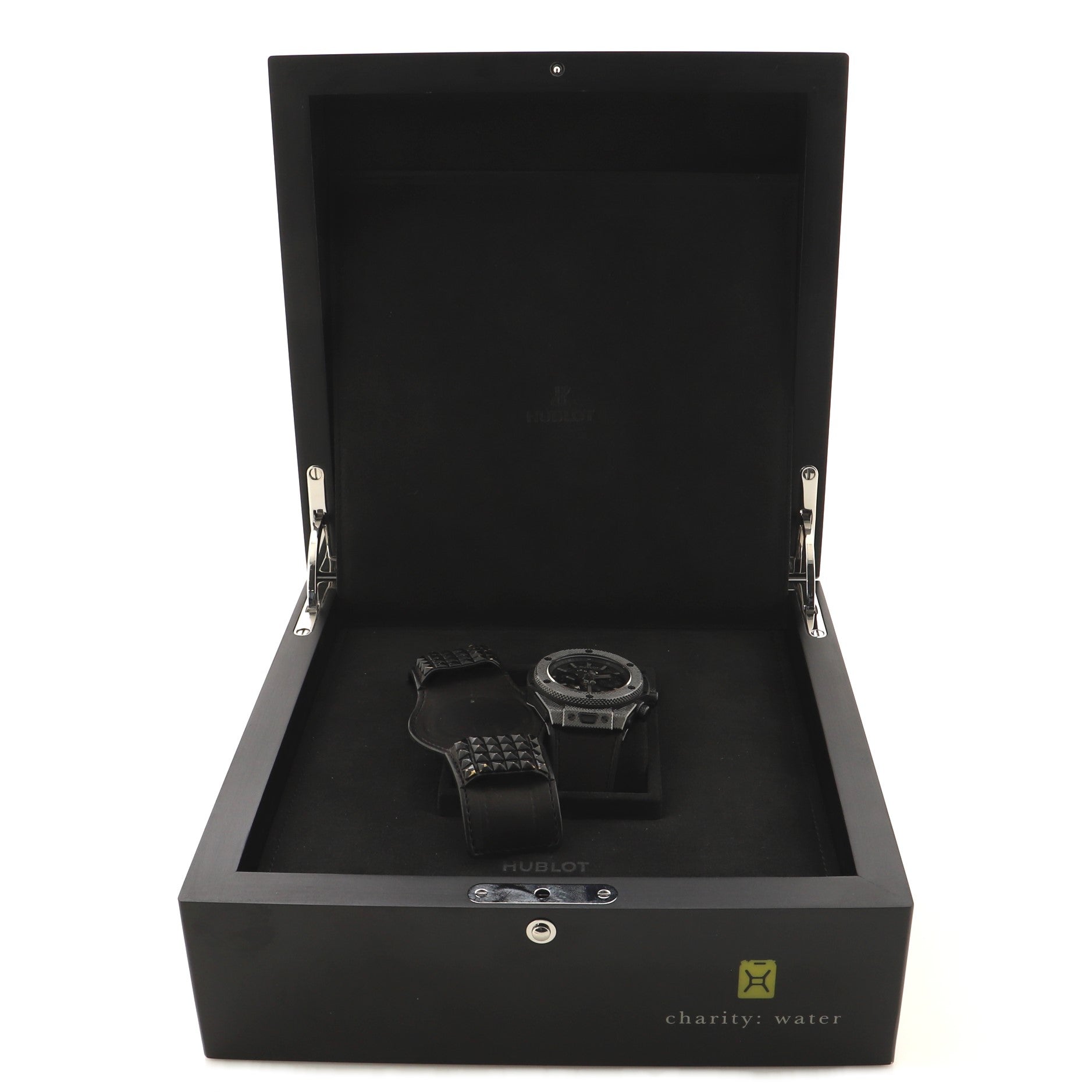 Big Bang Unico Depeche Mode Chronograph Automatic Watch Ceramic and Leather 45