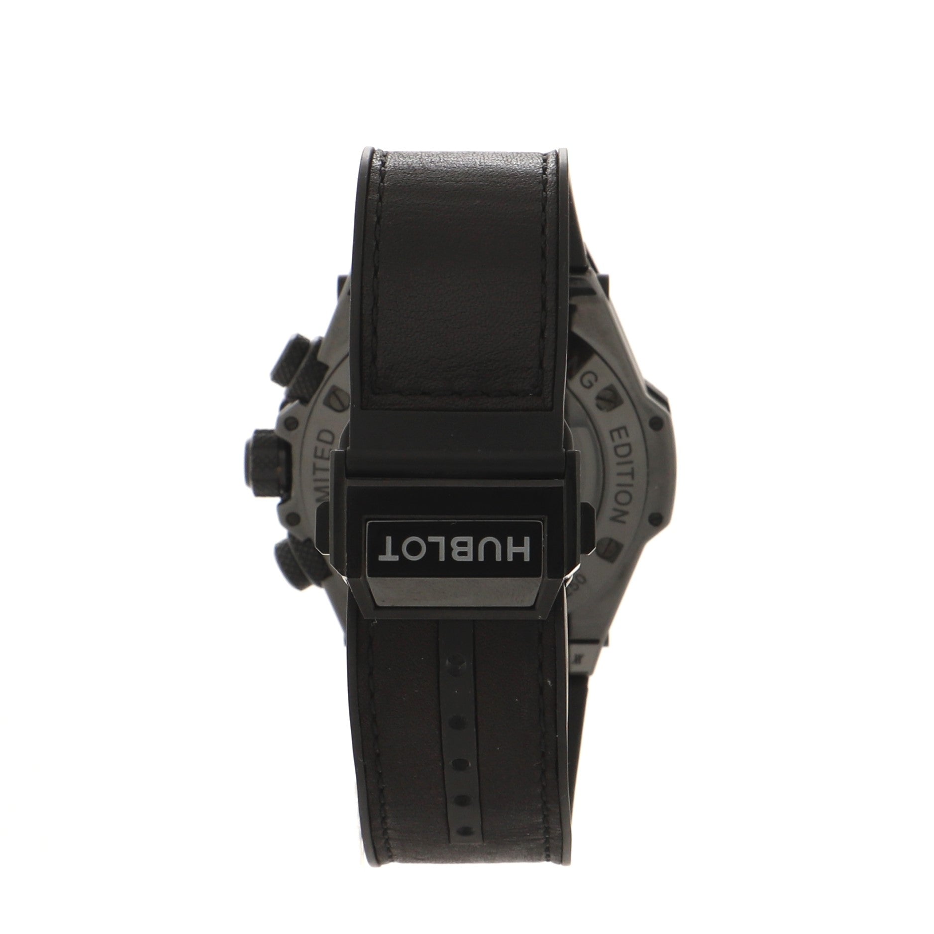 Big Bang Unico Depeche Mode Chronograph Automatic Watch Ceramic and Leather 45