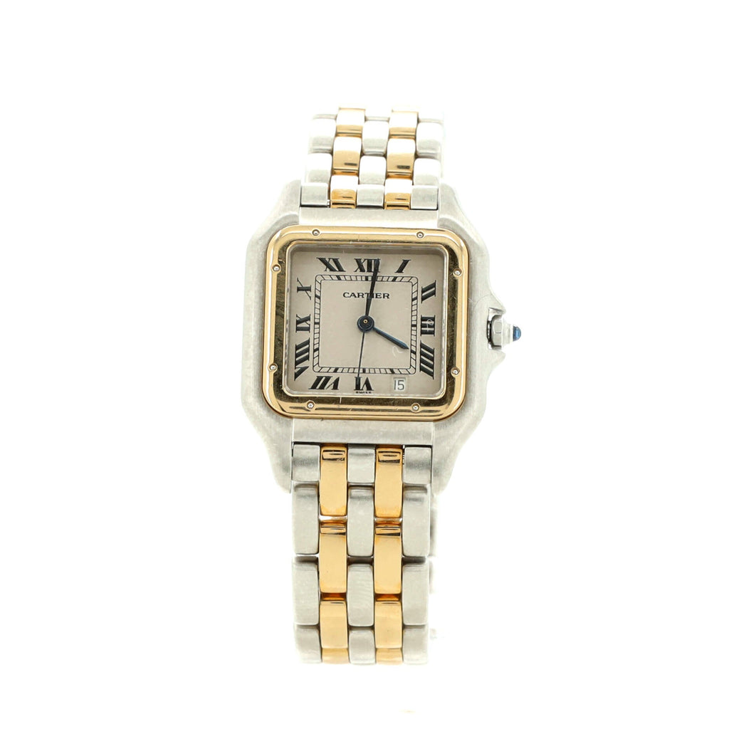 Panthere de Cartier Quartz Watch Stainless Steel and Yellow Gold 27