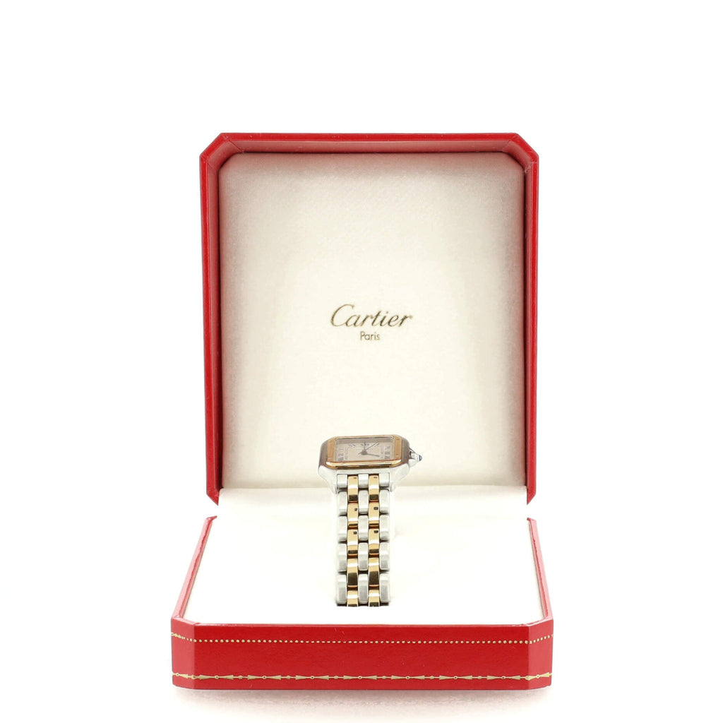 Panthere de Cartier Quartz Watch Stainless Steel and Yellow Gold 27